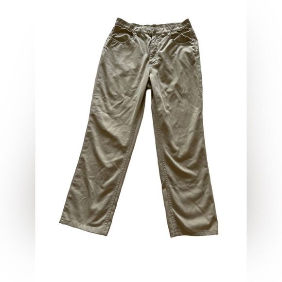 Escada Sport Casual Track Pants Casual Beige Button Zip Fly Cotton size EU 38 - Picture 1 of 8